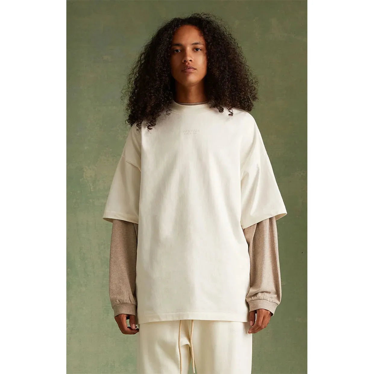 Fear of God Essentials T-shirt Cloud Dancer