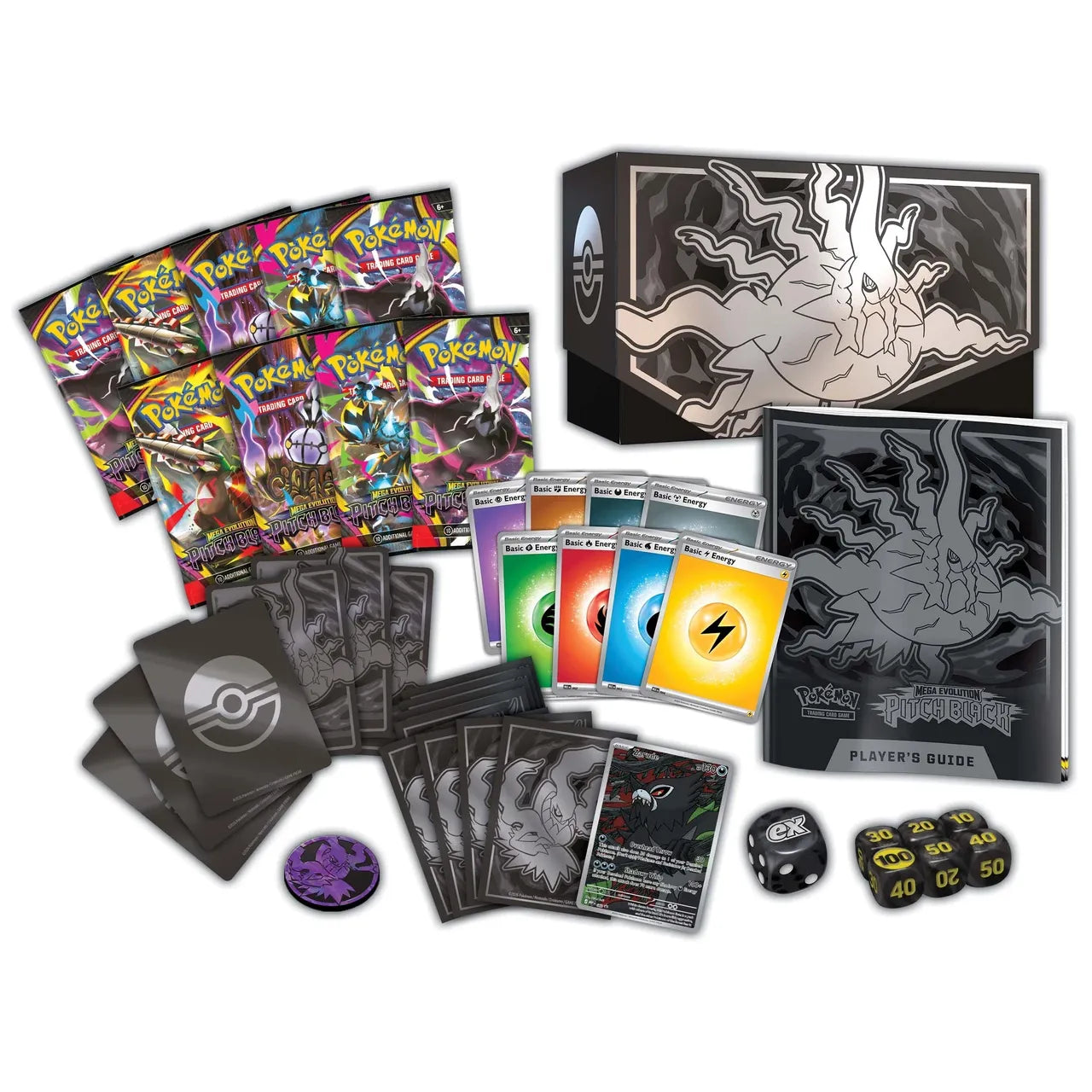 Pokémon TCG: Mega Evolutions Pitch Black Elite Trainer Box