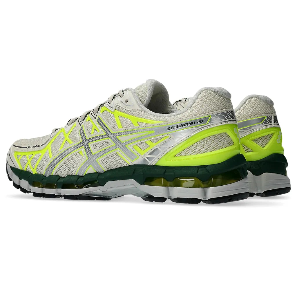 Asics Gel Kayano 20 Gel Kayano 20 Cream Lime Forest Green