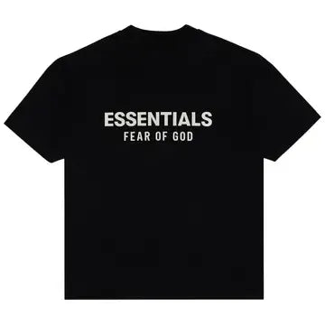 Fear of God Essentials Classic Fit T-Shirt Jet Black SS25