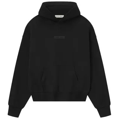 Fear of God Essentials Classic Hoodie Jet Black SS25