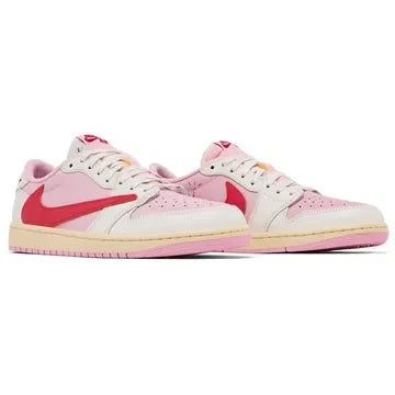 Nike Travis Scott x Air Jordan 1 Low OG SP Sail Tropical Pink