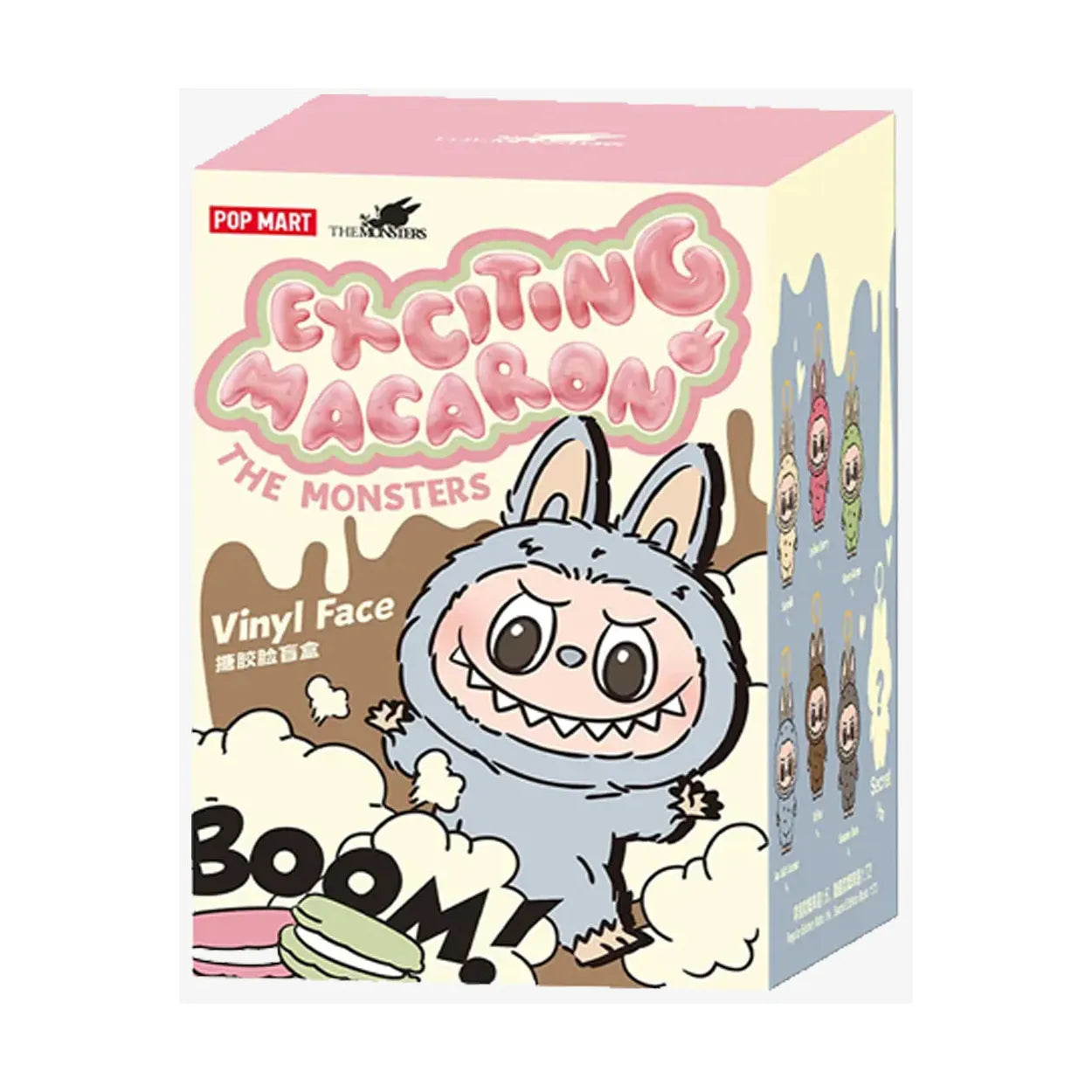 Pop Mart Labubu The Monsters Tasty Macarons Vinyl Face (Single Blind Box)