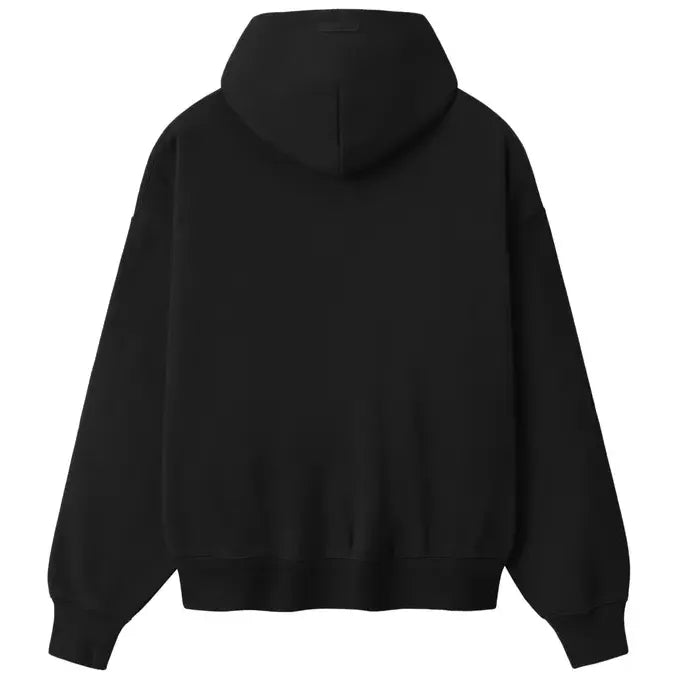 Fear of God Essentials Signature Classic Hoodie Vintage Black SS26