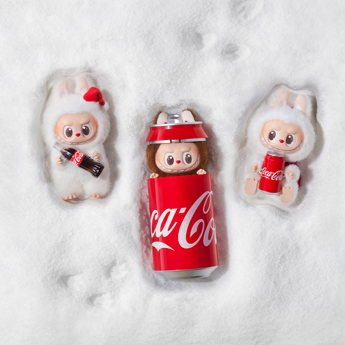 Pop Mart Labubu THE MONSTERS COCA-COLA SERIES-Vinyl Face Single Blind Box
