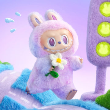 Pop Mart Labubu THE MONSTERS Big into Energy Series-Vinyl Plush Pendant (Single Blind Box)