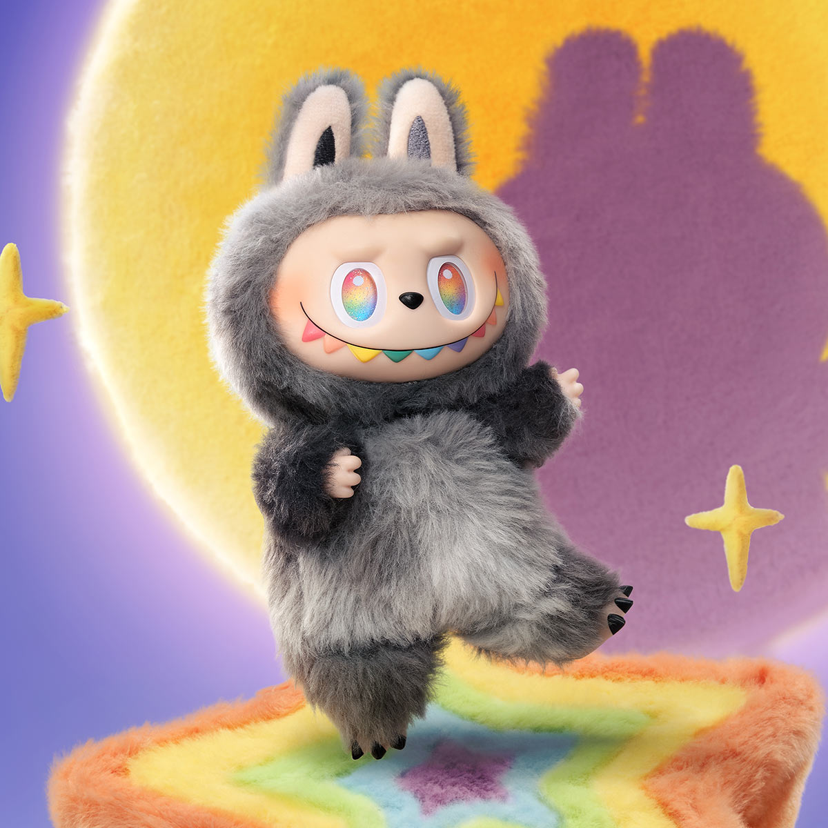 Pop Mart Labubu THE MONSTERS Big into Energy Series-Vinyl Plush Pendant (Single Blind Box)