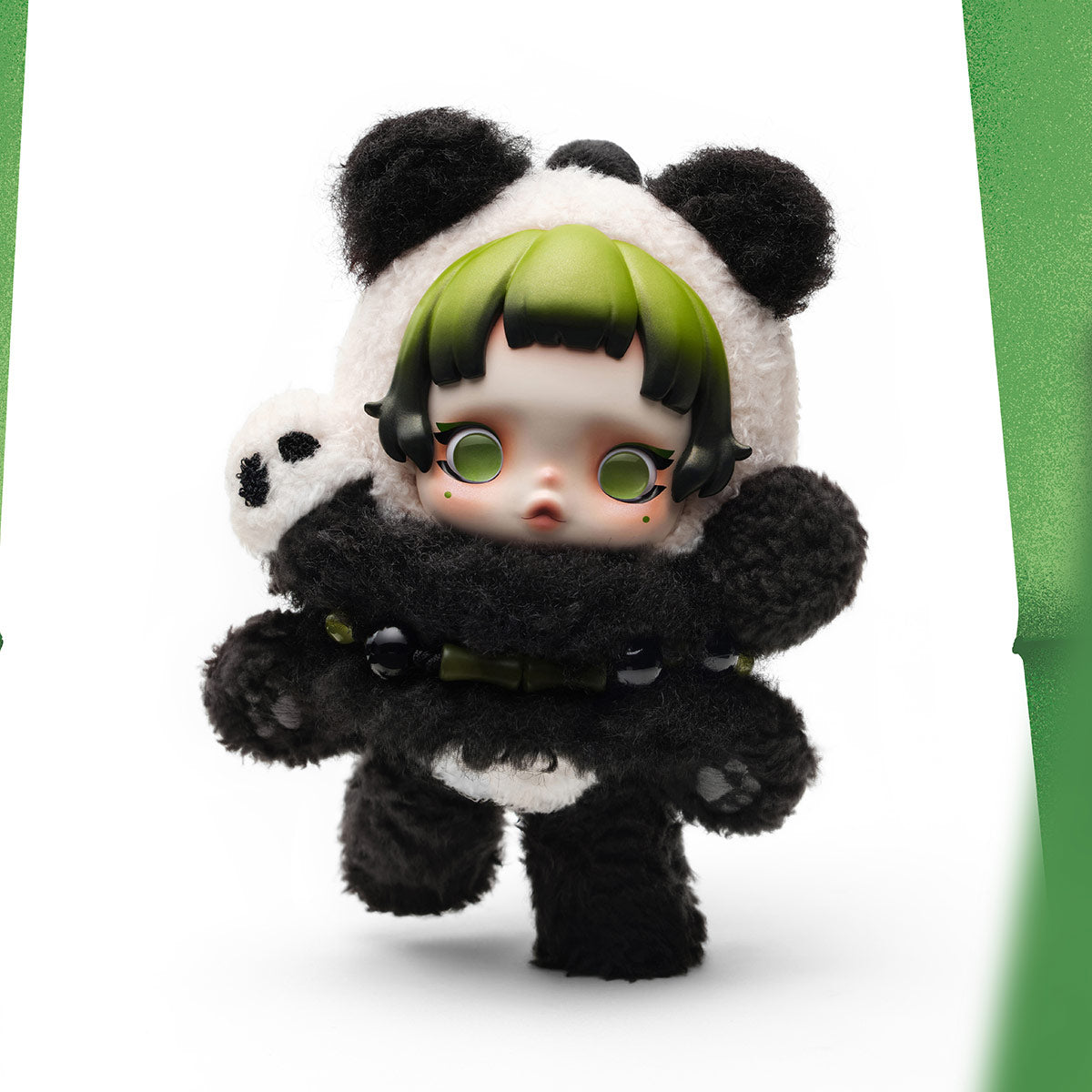 Pop Mart SKULLPANDA Lazy Panda Plush Doll Pendant