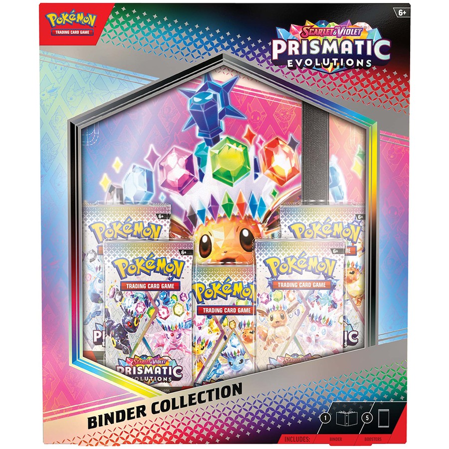 Pokémon TCG: Scarlet & Violet Prismatic Evolutions Binder Collection
