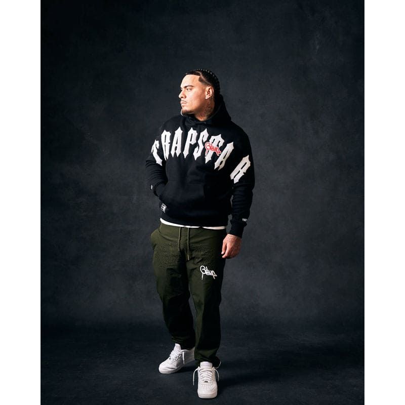 Geedup Handstyle x Irongate Arch Hoodie Black/White