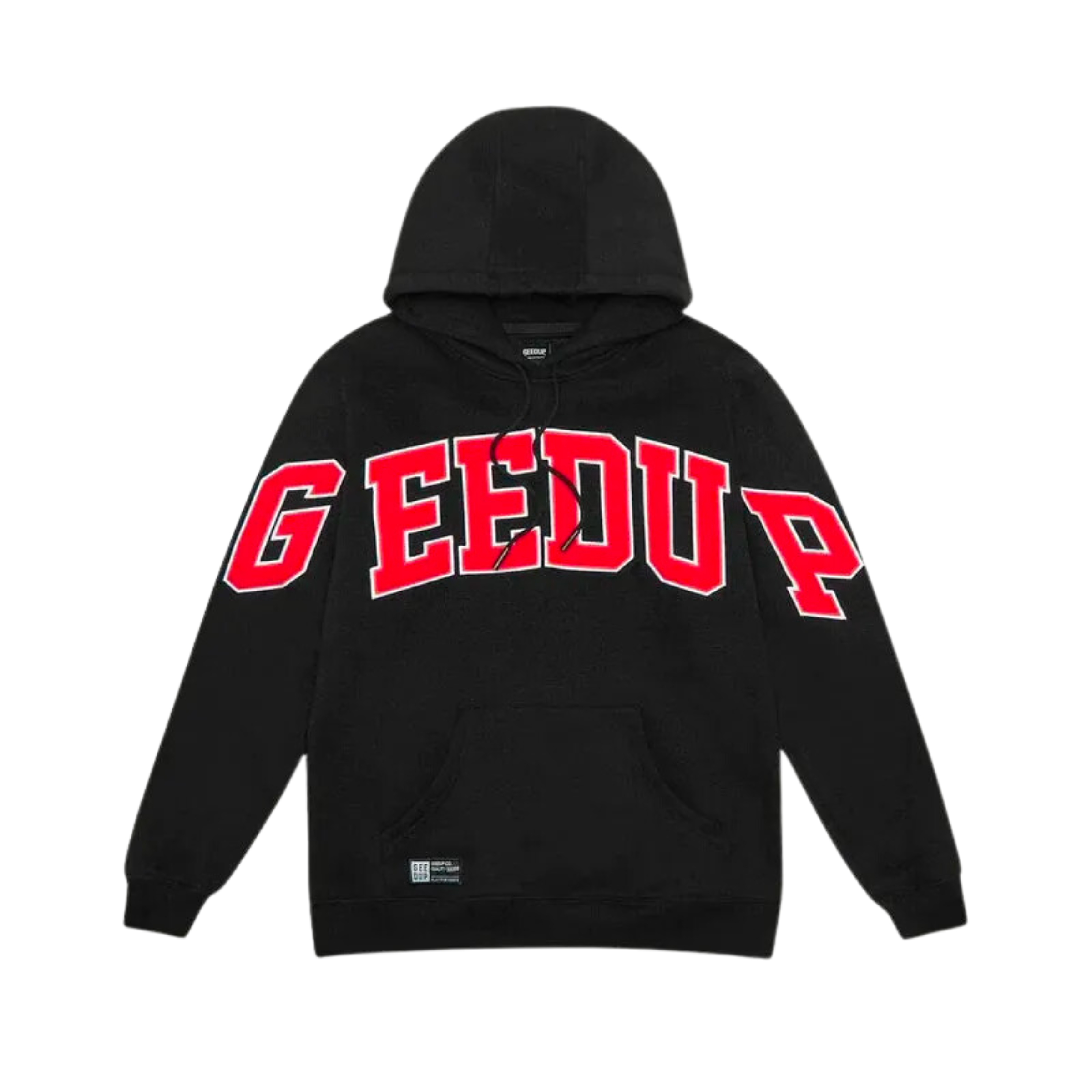 GEEDUP Team Logo Hoodie Black/Red