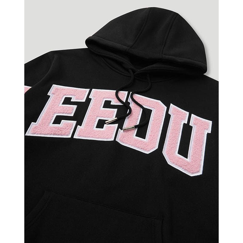 Geedup Team Logo Hoodie Black/Dusty Pink