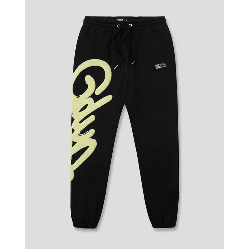 Geedup Handstyle Logo Trackpants Black/Sorbet