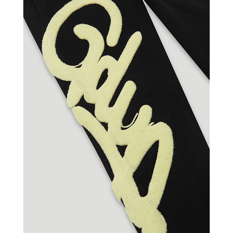 Geedup Handstyle Logo Trackpants Black/Sorbet