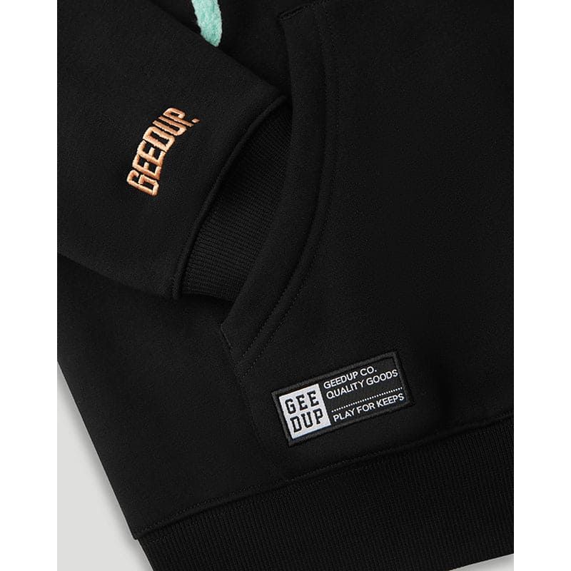 Geedup x Arrdee Handstyle Hoodie Black/Aqua Blue/Multi