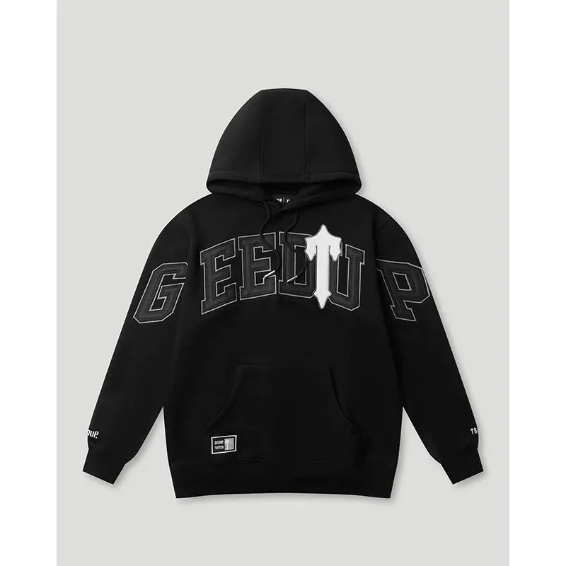 Geedup Team Logo x Irongate T Hoodie Black/White