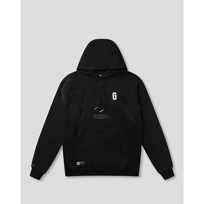 Geedup Handstyle/G Hoodie Black/Charcoal