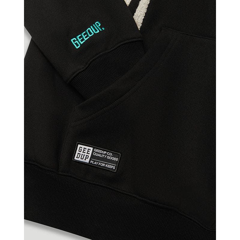 GEEDUP Handstyle x Foot Locker Hoodie Black/White/Grey