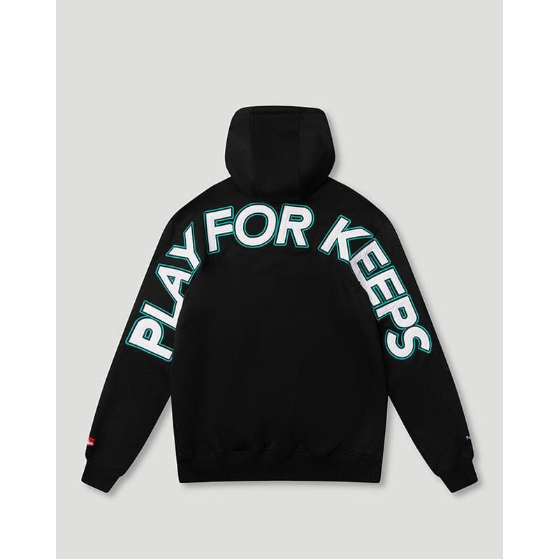 GEEDUP Play For Keeps x Foot Locker Hoodie Black/Turbo Green/White