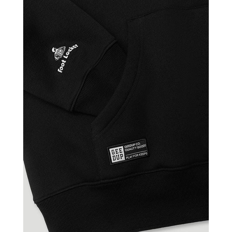 GEEDUP Play For Keeps x Foot Locker Hoodie Black/Turbo Green/White