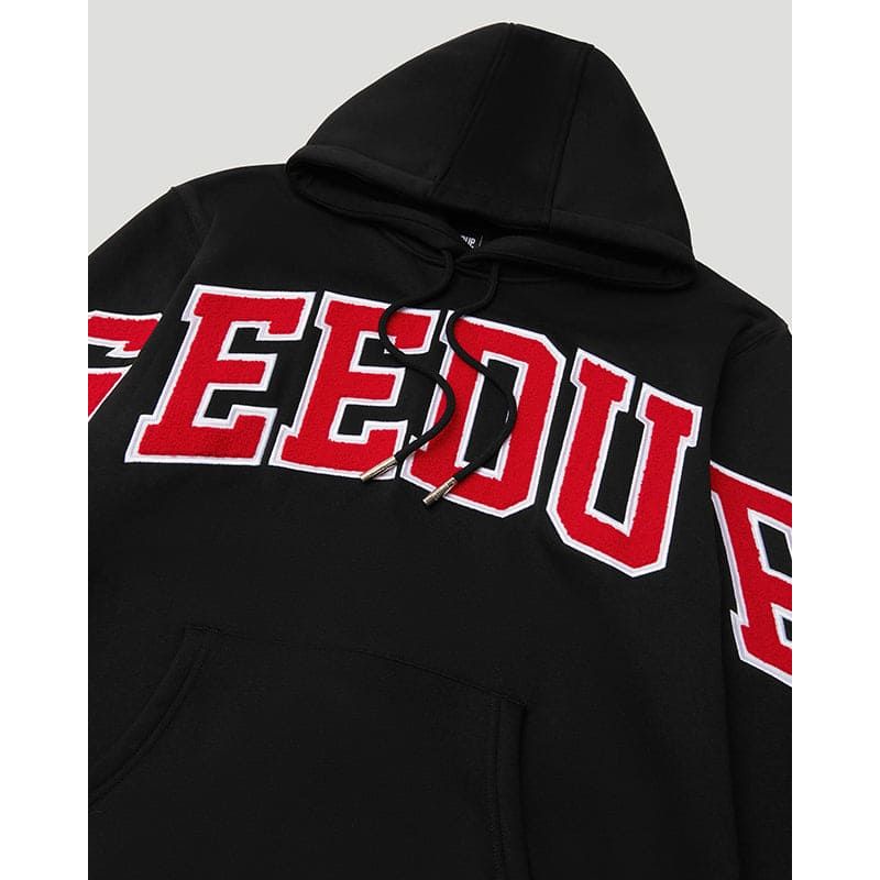 Geedup Team Logo Hoodie Black/White/Red