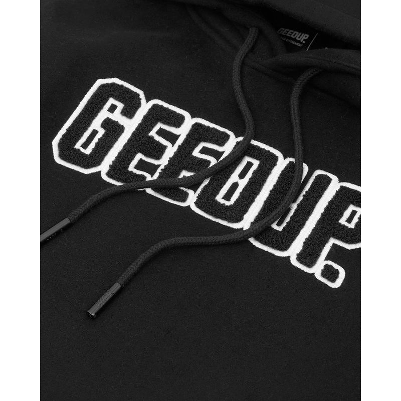 GEEDUP Play For Keeps Hoodie Black/White