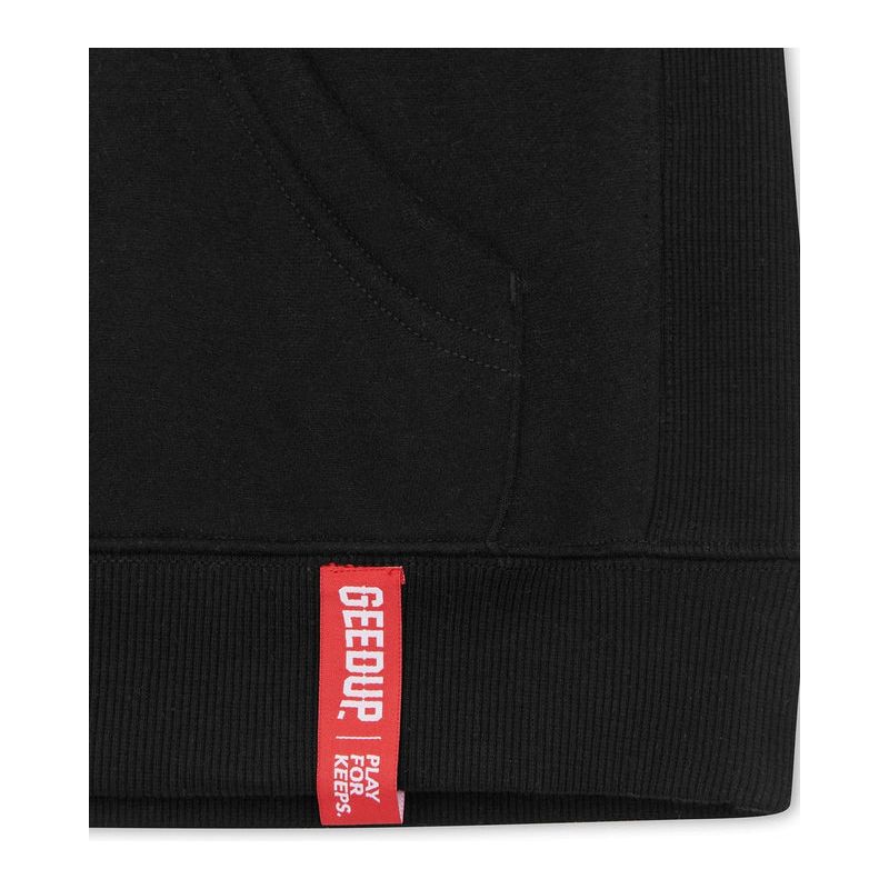 GEEDUP Play For Keeps Hoodie Black/White