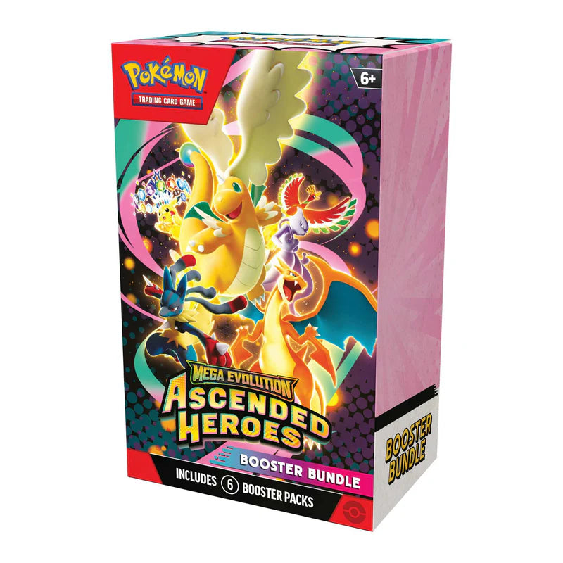Pokémon TCG: Mega Evolutions Ascended Heroes Booster Bundle