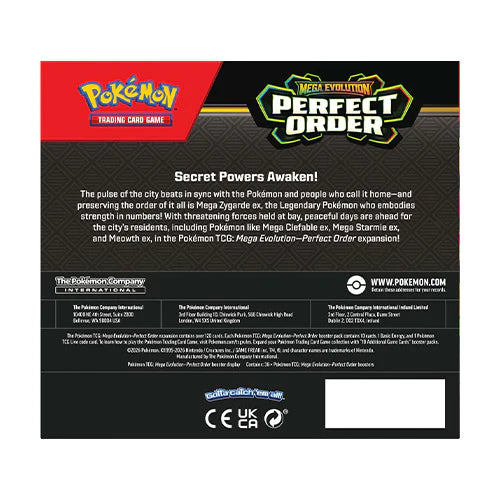 Pokémon TCG: Mega Evolutions Perfect Order Booster Box