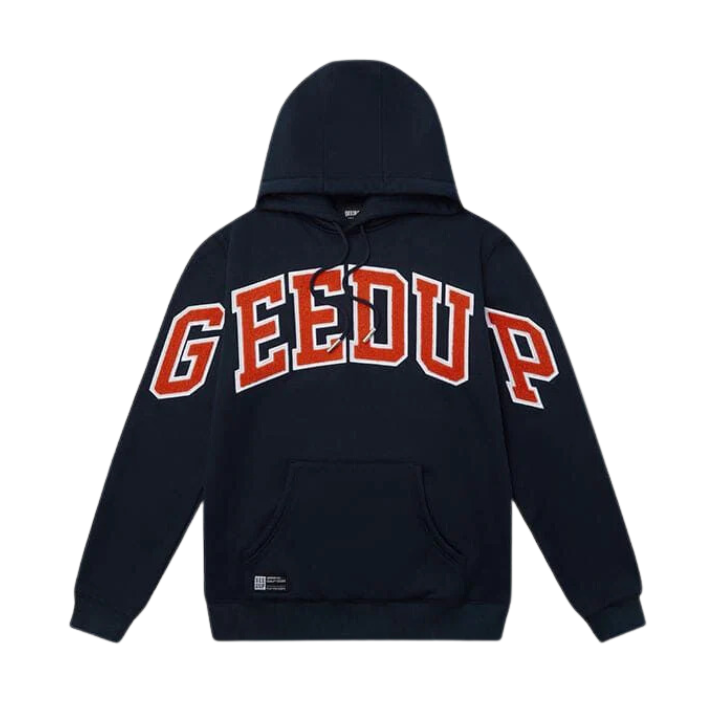 GEEDUP Team Logo Hoodie Navy/Burnt Orange