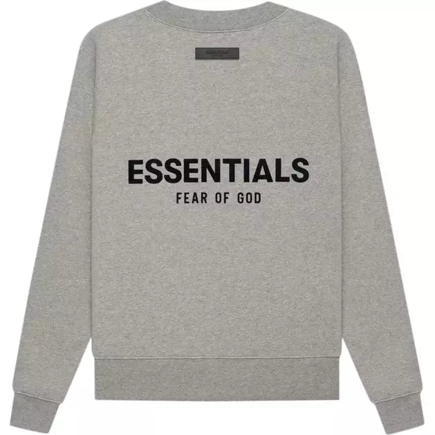 Fear Of God Essentials Crewneck Dark Oatmeal SS22