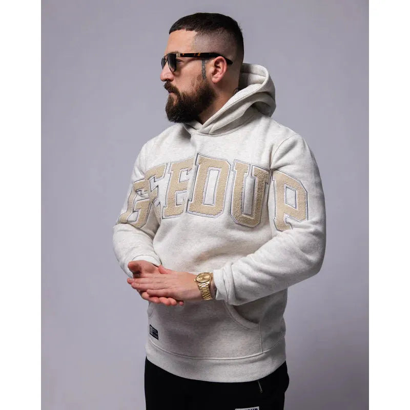 Geedup Team Logo Hoodie Wheat Marle