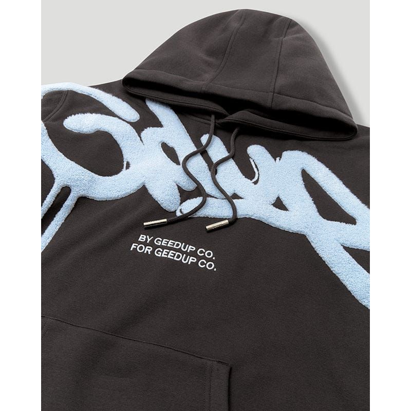GEEDUP Handstyle Hoodie Pale Blue