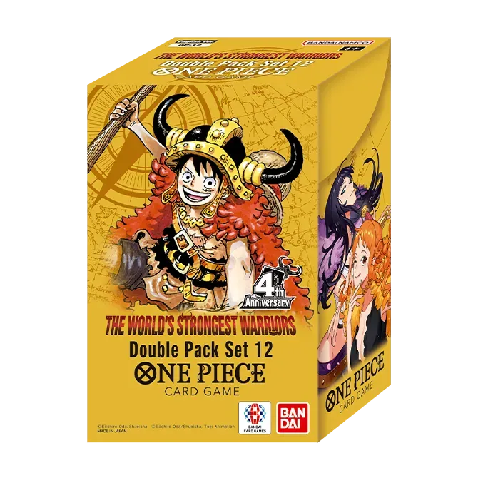 ONE PIECE TCG: The World's Strongest Warriors OP-17 Double Pack Set Vol. 12