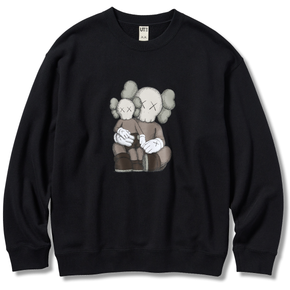 Kaws Uniqlo UT Sweatshirt Black