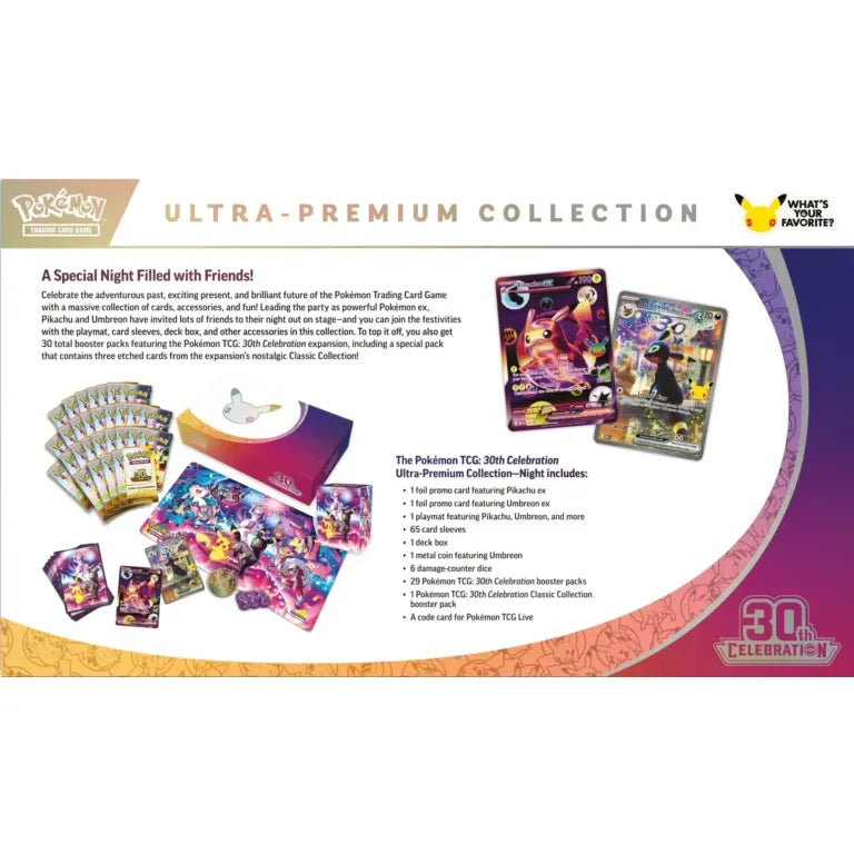 Pokémon TCG: 30th Celebration Ultra-Premium Collection (Day or Night)