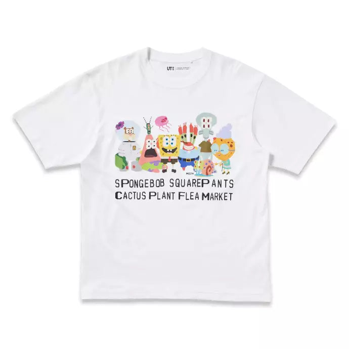 Uniqlo x Cactus Plant Flea Market Spongebob Squarepants 'Group' T-Shirt