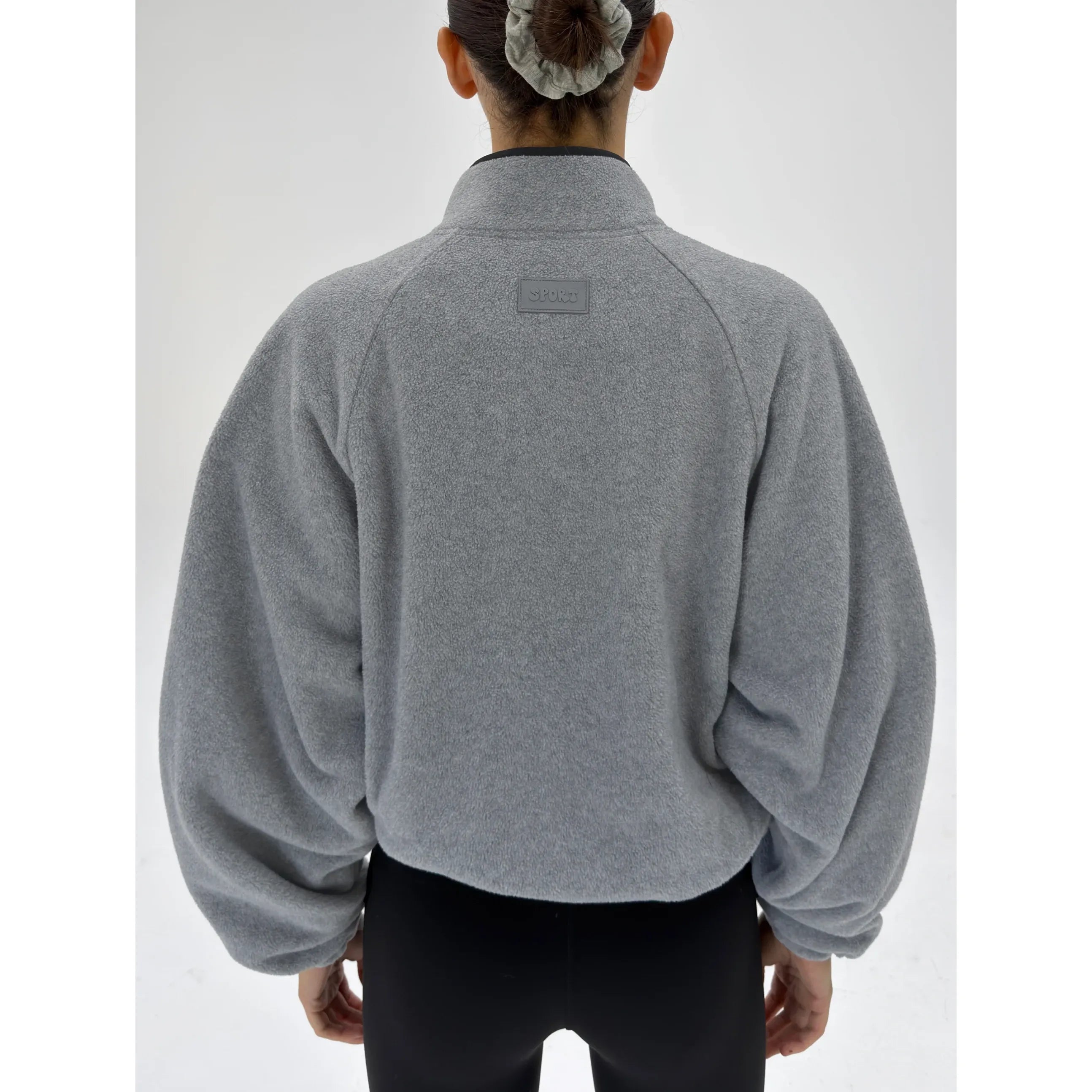 Mr Winston Polar Fleece Jacket Grey