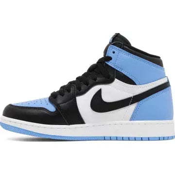 Nike Air Jordan 1 Retro High OG Grade School UNC Toe