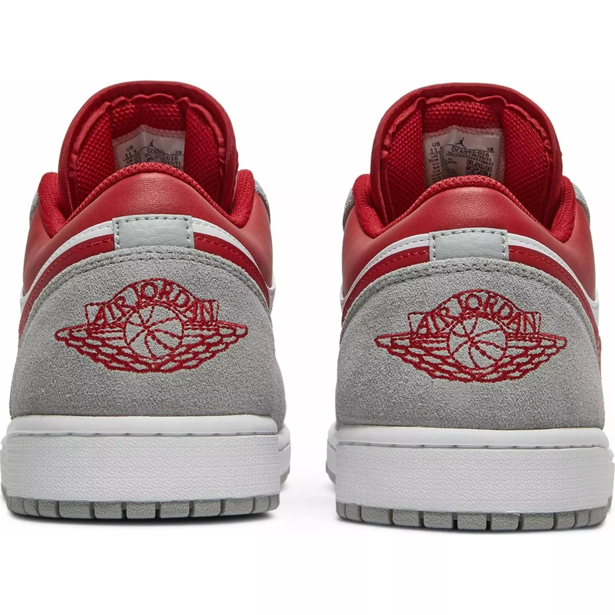 Nike Air Jordan 1 Low SE Light Smoke Grey Gym Red