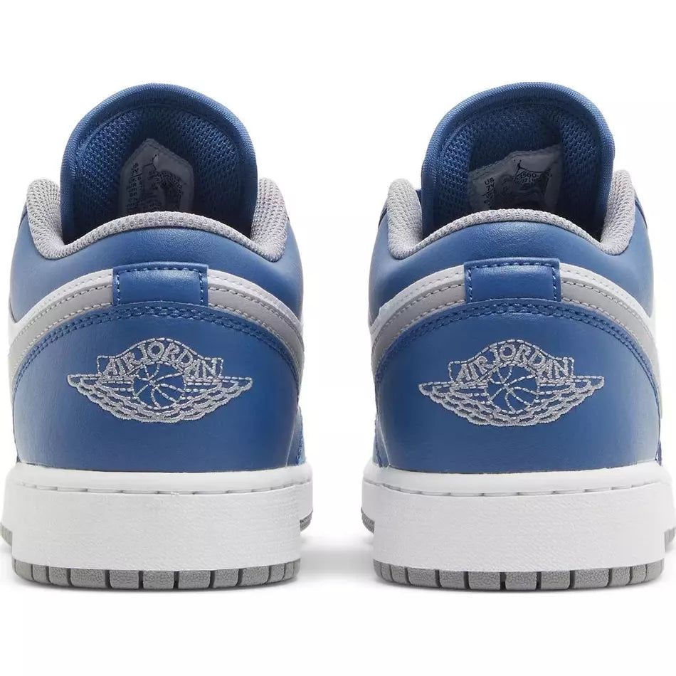 Nike Air Jordan 1 Low True Blue Grade School