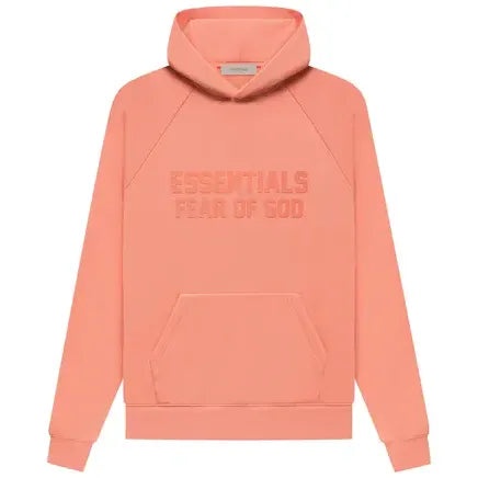 Fear of God Essentials Hoodie Coral FW23