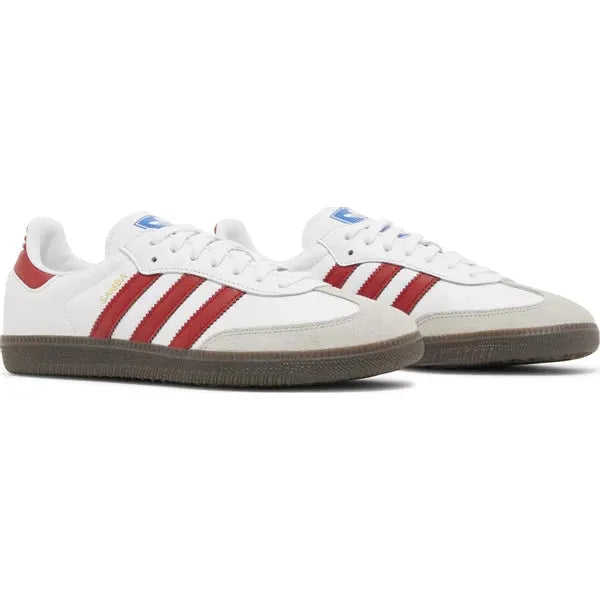 Adidas Samba OG White Scarlett