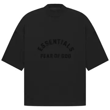 Fear Of God Esssentials Tee Jet black SS23
