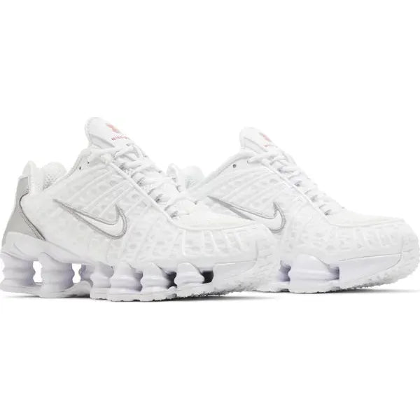 Nike Shox TL White Silver Women's