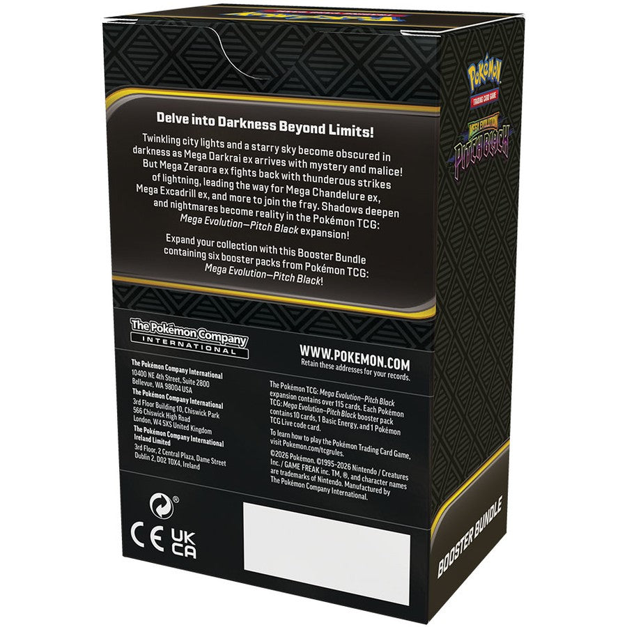 Pokémon TCG: Mega Evolutions Pitch Black Booster Bundle