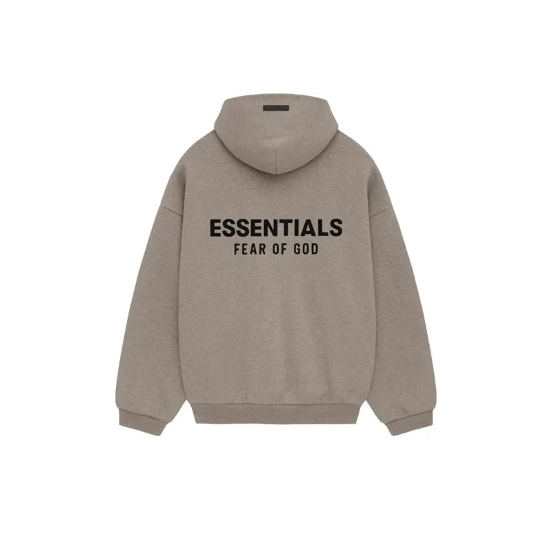 Fear Of God Essentials Fleece Hoodie Heather Grey FW24