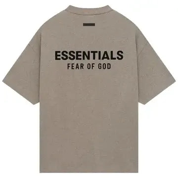 Fear of God Essentials Jersey Crewneck T-Shirt Heather FW24