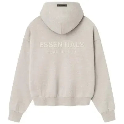 Fear of God Essentials Classic Hoodie Heather Stone SS25