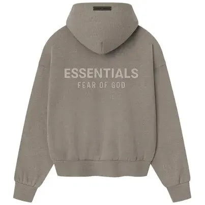 Fear of God Essentials Classic Fit Fleece Hoodie Homestead Heather FW25
